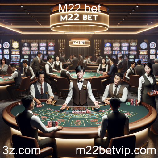 Cassino ao Vivo: A Experiência Imersiva da M22 Bet